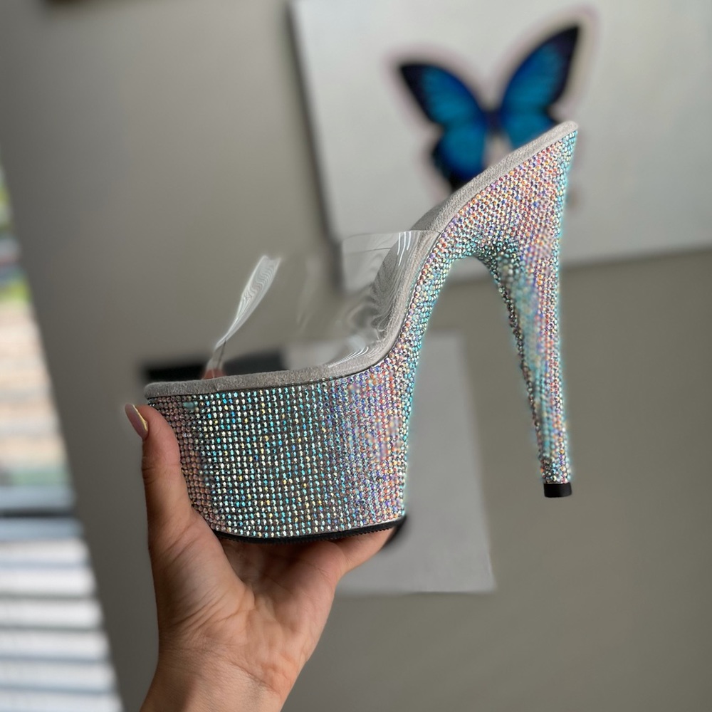 BEWEJELED 7” Pleaser heels